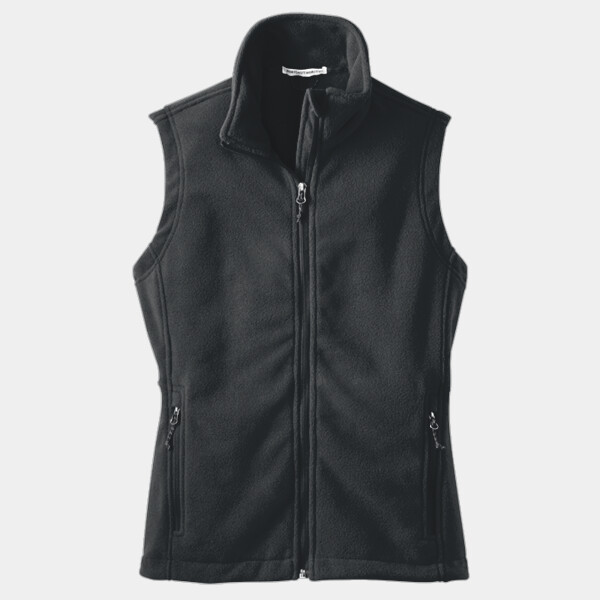 Custom No Minimum Port Authority Ladies Value Fleece Vest L219 Front View