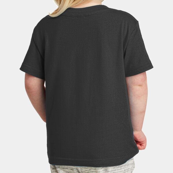 Custom No Minimum Rabbit Skins Toddler Fine Jersey Tee RS3321 Back View