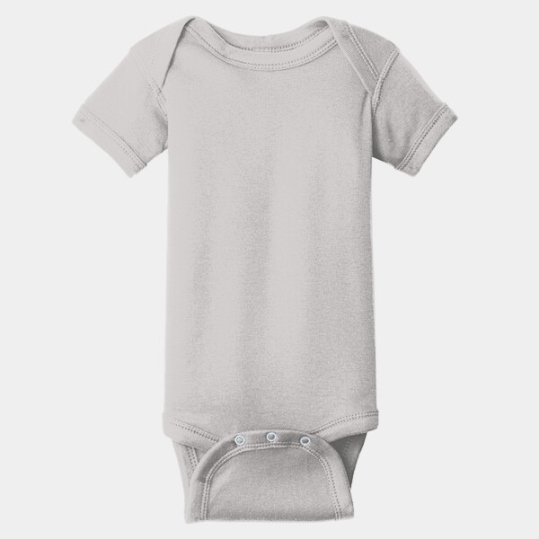 Custom No Minimum Rabbit Skins Infant Fine Jersey Tee RS4400 Front View