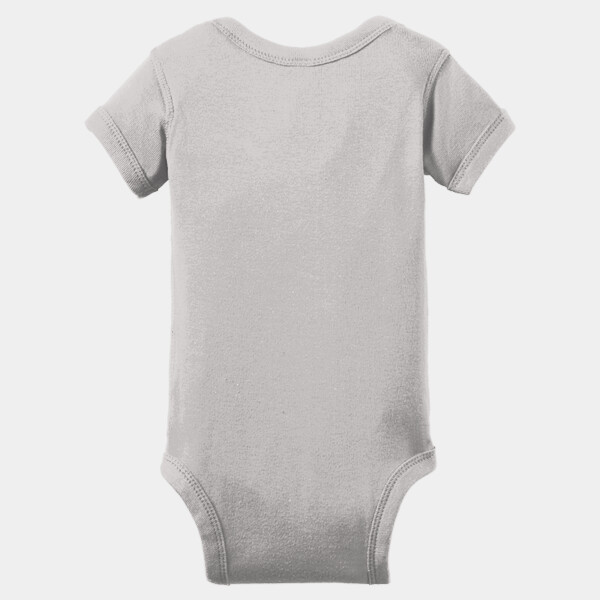 Custom No Minimum Rabbit Skins Infant Fine Jersey Tee RS4400 Back View