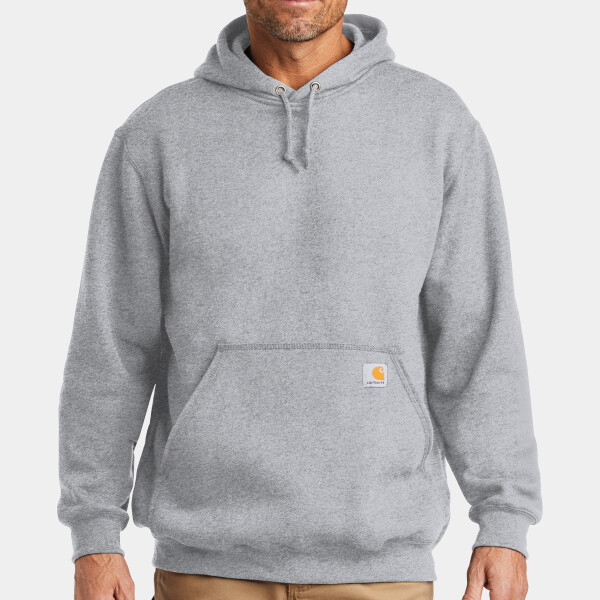 Custom No Minimum Carhartt Midweight Hooded Sweatshirt CTK121 Front View
