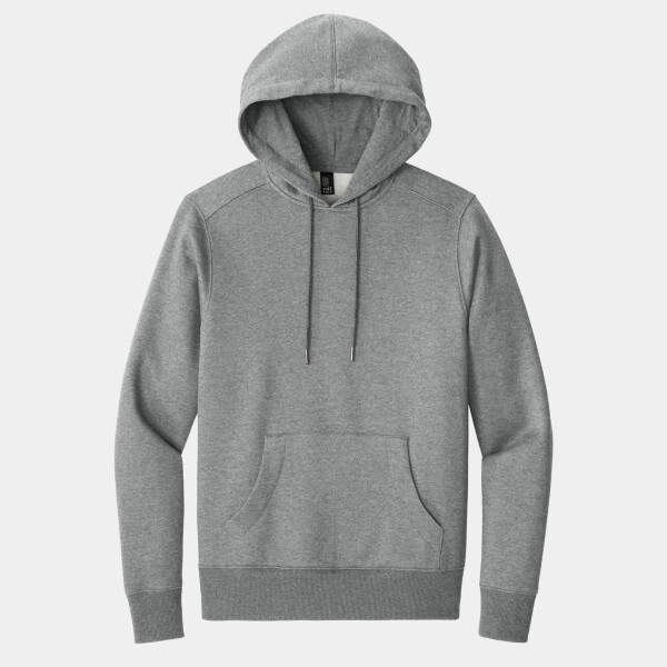 Custom No Minimum District Perfect Weight Fleece Hoodie DT110 Printed Front View