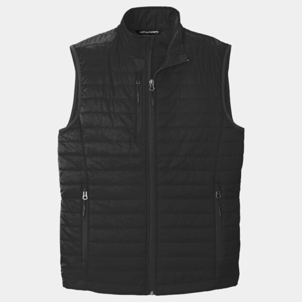 Custom No Minimum Port Authority Packable Puffy Vest J851 Front View