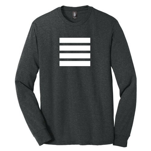 light print FRONT full stripes / BACK neckline logo - Perfect Tri ® Long Sleeve Tee Thumbnail