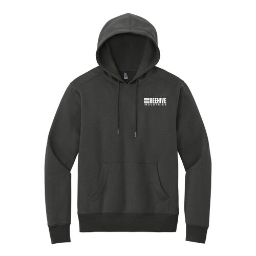 light print FRONT crest logo / R-SLEEVE stripes - Perfect Weight ® Fleece Hoodie Thumbnail
