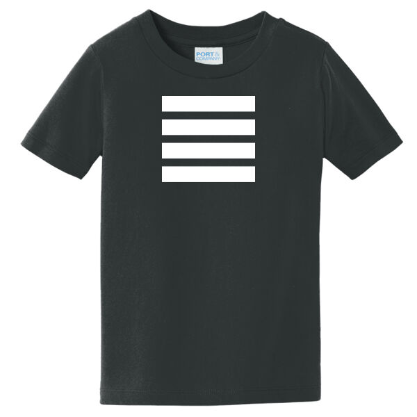 Light Print Front Stripes - Toddler Fan Favorite Tee Thumbnail