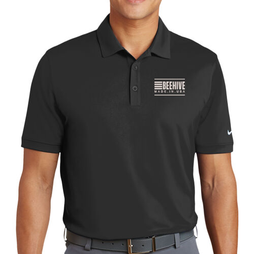 Beehive Embroidered  - Dri FIT Players Modern Fit Polo Thumbnail