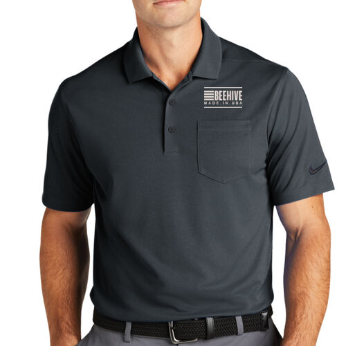 Beehive Embroidered  - Dri FIT Micro Pique 2.0 Pocket Polo Thumbnail