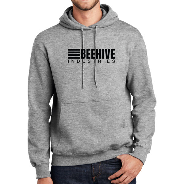 Beehive Full Front - Tall Essential Fleece Pullover Hooded Sweatshirt Thumbnail