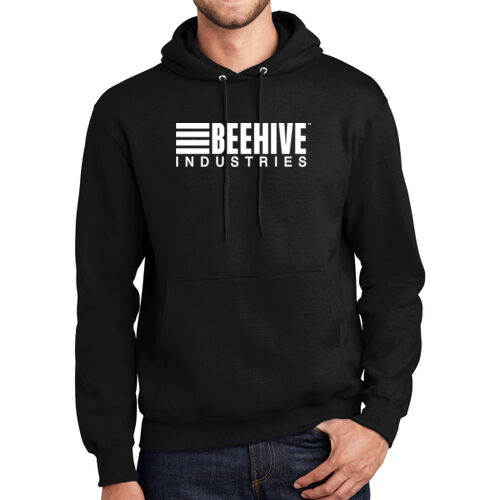 Printed - Essential Fleece Pullover Hooded Sweatshirt Thumbnail