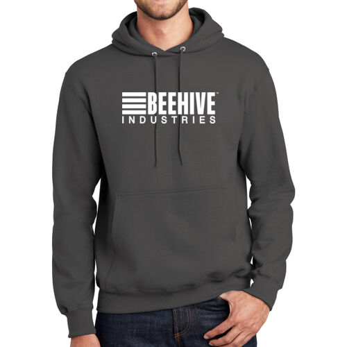 Beehive Full Front - Tall Essential Fleece Pullover Hooded Sweatshirt Thumbnail