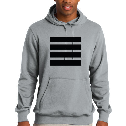 Beehive Full Front Stripes - Tall Pullover Hooded Sweatshirt Thumbnail