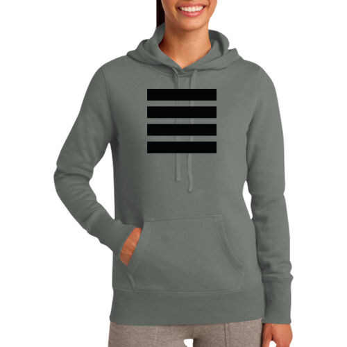 Printed - Ladies Pullover Hooded Sweatshirt Thumbnail