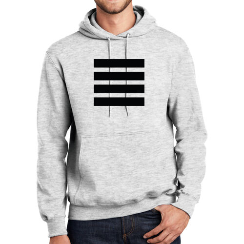 Printed - Essential Fleece Pullover Hooded Sweatshirt Thumbnail