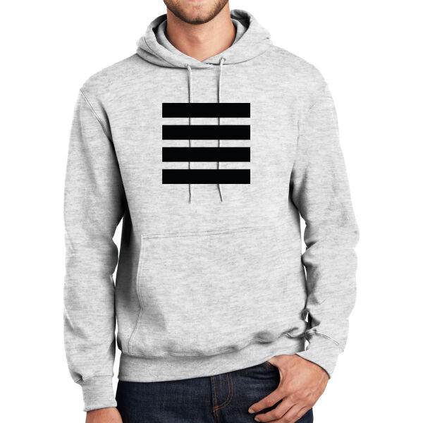 Printed - Essential Fleece Pullover Hooded Sweatshirt Thumbnail