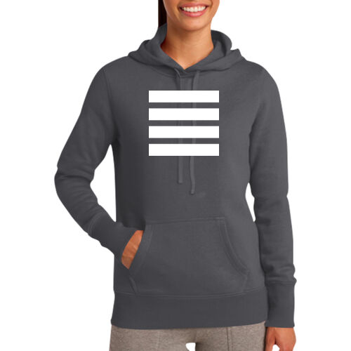 Printed - Ladies Pullover Hooded Sweatshirt Thumbnail