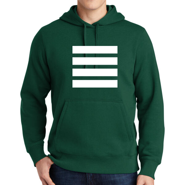 Beehive Full Front Stripes - Pullover Hooded Sweatshirt Thumbnail