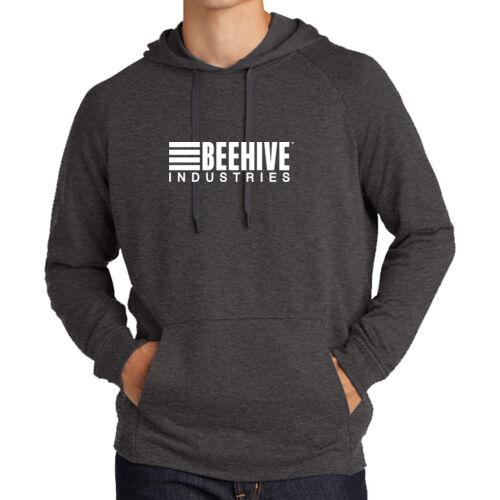 Beehive Full Front - Lightweight French Terry Pullover Hoodie Thumbnail