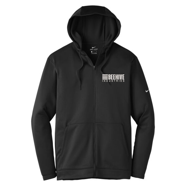Beehive Embroidered - Therma FIT Full Zip Fleece Hoodie Thumbnail
