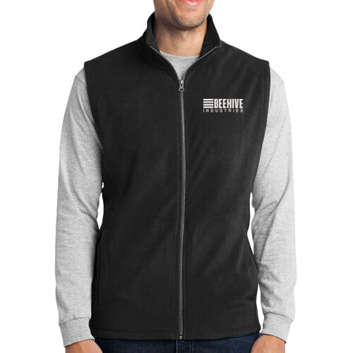 Beehive Crest - Microfleece Vest Thumbnail