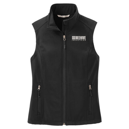 Beehive Crest - Ladies Core Soft Shell Vest Thumbnail