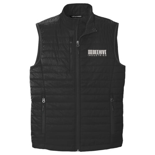 Beehive Crest - Packable Puffy Vest Thumbnail
