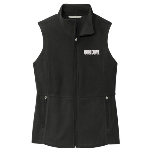 Beehive Crest - Ladies Accord Microfleece Vest Thumbnail
