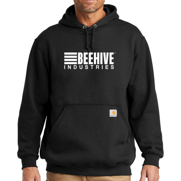 Beehive Full Front - Midweight Hooded Sweatshirt  Thumbnail