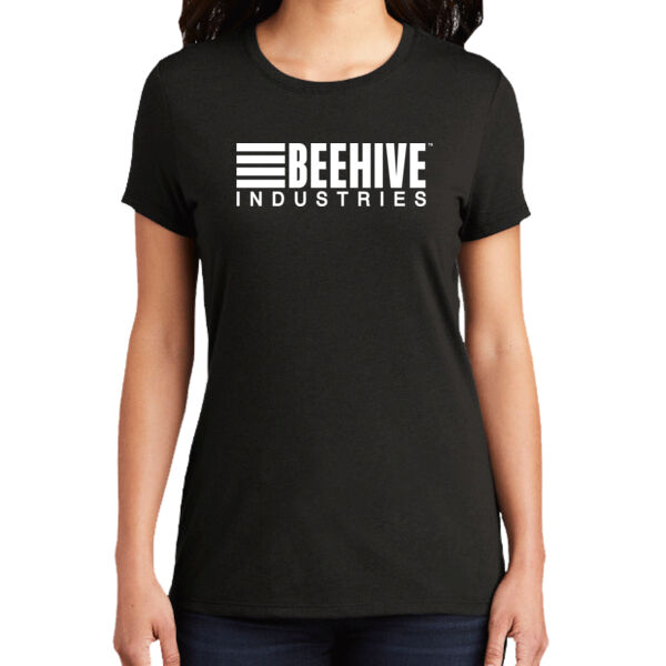 Beehive Full Front / Back Stripes Printed - Women's Perfect Tri ® Tee Thumbnail