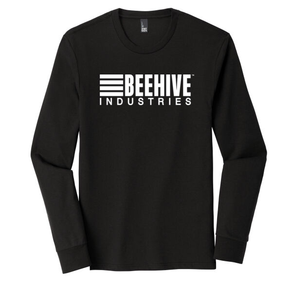 Beehive Full Front / Back Stripes Printed - Perfect Tri ® Long Sleeve Tee Thumbnail