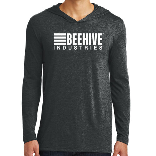 Beehive Full Front / Back Stripes Printed - Perfect Tri ® Long Sleeve Hoodie Thumbnail