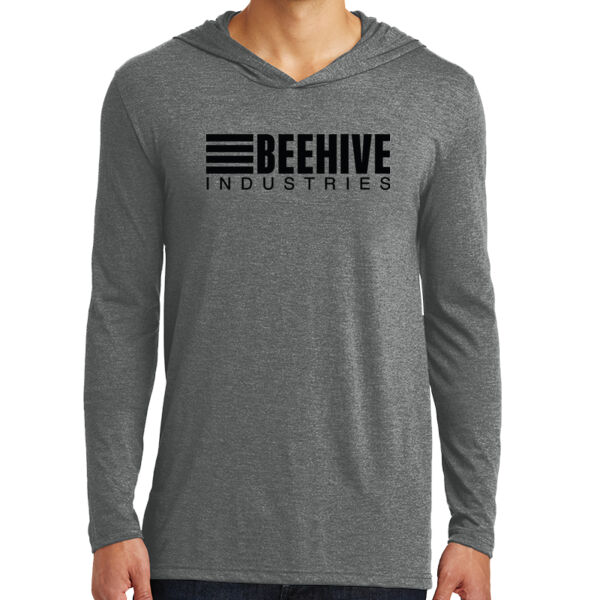 Beehive Full Front / Back Stripes Printed - Perfect Tri ® Long Sleeve Hoodie Thumbnail