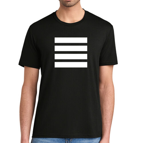 Beehive Front Stripes / Back Logo Printed  - Perfect Tri ® Tee Thumbnail