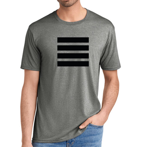 Beehive Front Stripes/ Logo Back Printed  - Perfect Tri ® Tee Thumbnail