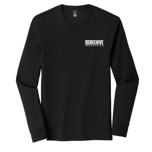 Beehive Printed (sleeve stripes) - Perfect Tri ® Long Sleeve Tee Thumbnail