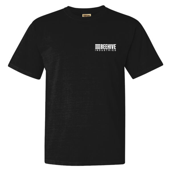 Beehive Printed (sleeve stripes) - Heavyweight Ring Spun Tee Thumbnail