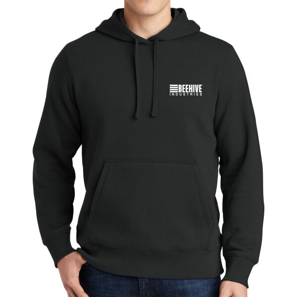 Beehive Crest / Sleeve Stripes  - Pullover Hooded Sweatshirt Thumbnail