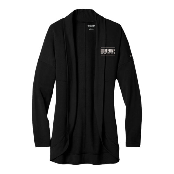 Beehive Embroidered  - Ladies Luuma Cocoon Fleece Thumbnail