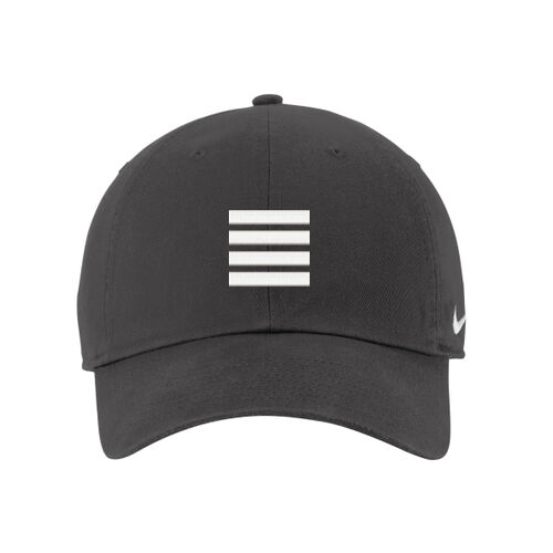 Embroidered Stripes - Heritage Cotton Twill Cap Thumbnail