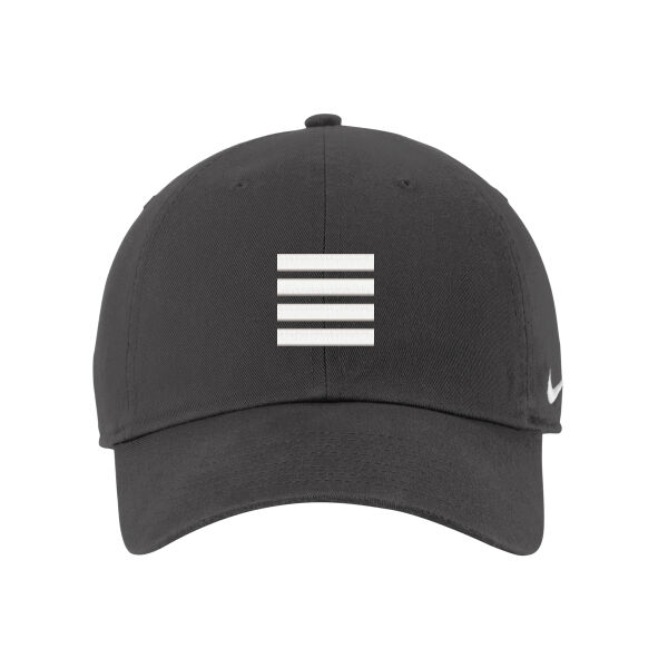 Embroidered Stripes - Heritage Cotton Twill Cap Thumbnail