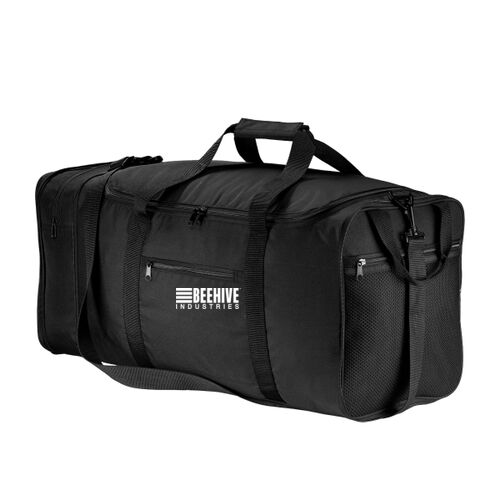 Beehive Printed  - Packable Travel Duffel Thumbnail