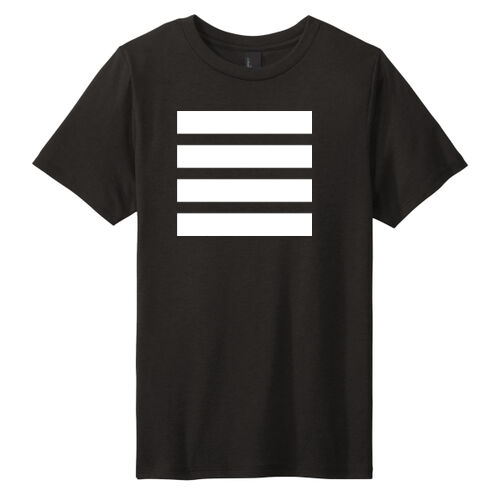 Beehive Front Stripes/ Logo Back Printed  - Youth Perfect Tri ® Tee Thumbnail