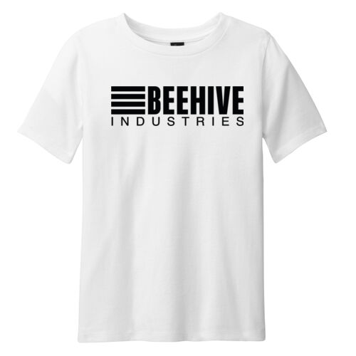 Beehive Logo / Sleeve Stripes - Youth Perfect Blend ® CVC Tee Thumbnail