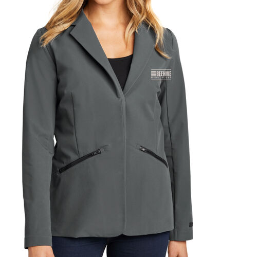 Beehive Embroidered  - Ladies Fusion Blazer Thumbnail