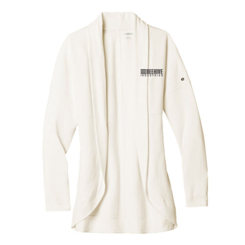 Beehive Embroidered - Ladies Luuma Cocoon Fleece Thumbnail