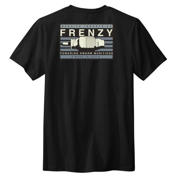 Beehive Frenzy Back Crest Front - Daily Tee Thumbnail