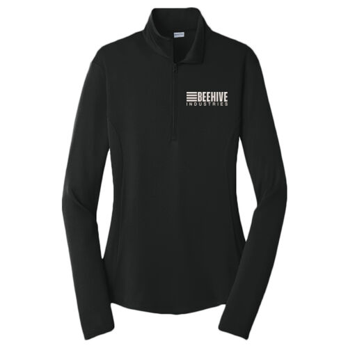 Beehive Embroidered - Ladies PosiCharge ® Competitor ™ 1/4 Zip Pullover Thumbnail