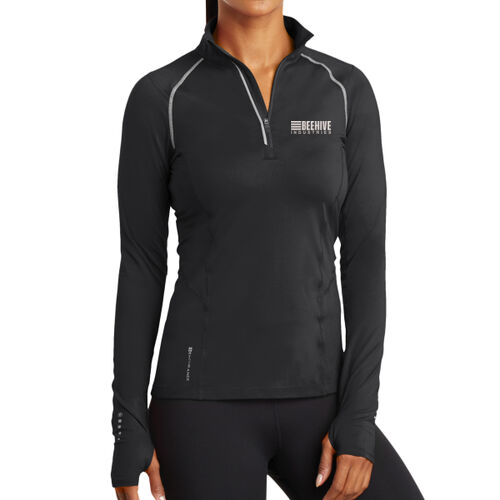 Beehive Embroidered - Endurance Ladies Nexus 1/4 Zip Pullover Thumbnail