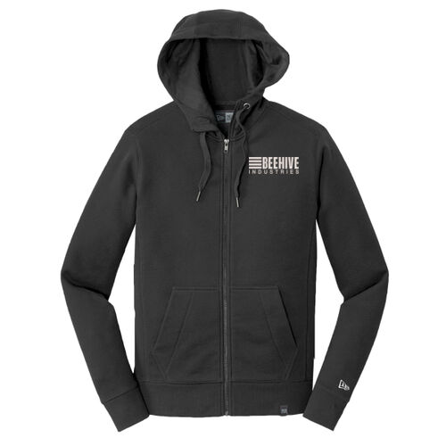 Beehive Embroidered - French Terry Full Zip Hoodie Thumbnail