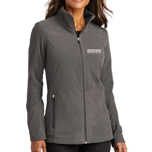 Beehive Embroidered - Ladies Accord Microfleece Jacket Thumbnail